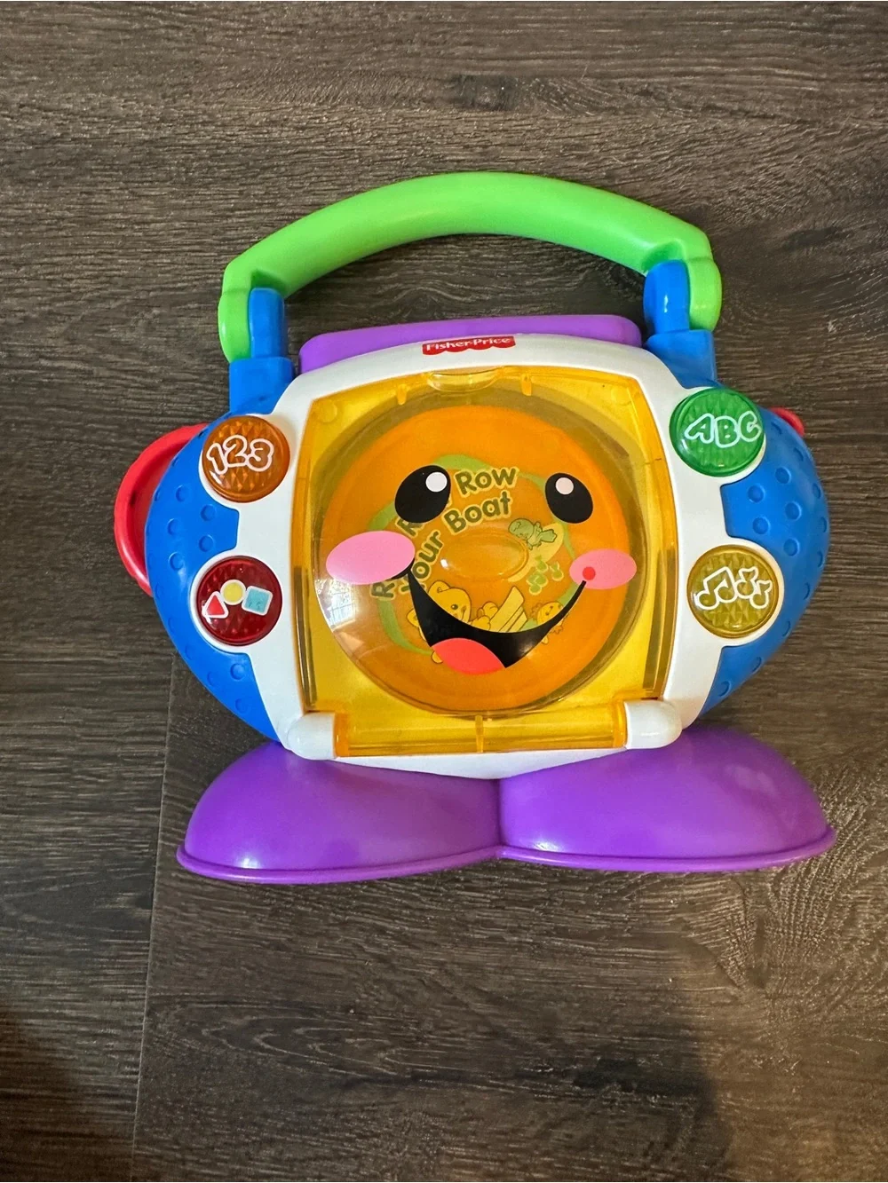 Fisher-Price Laugh & Learn Sing-with-Me CD Player Music Toy  3 Disk Complete